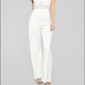 Roof Top Date Lace Jumpsuit